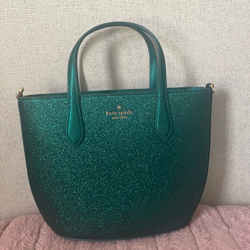 Emerald Sparkle Kate Spade Purse NWT